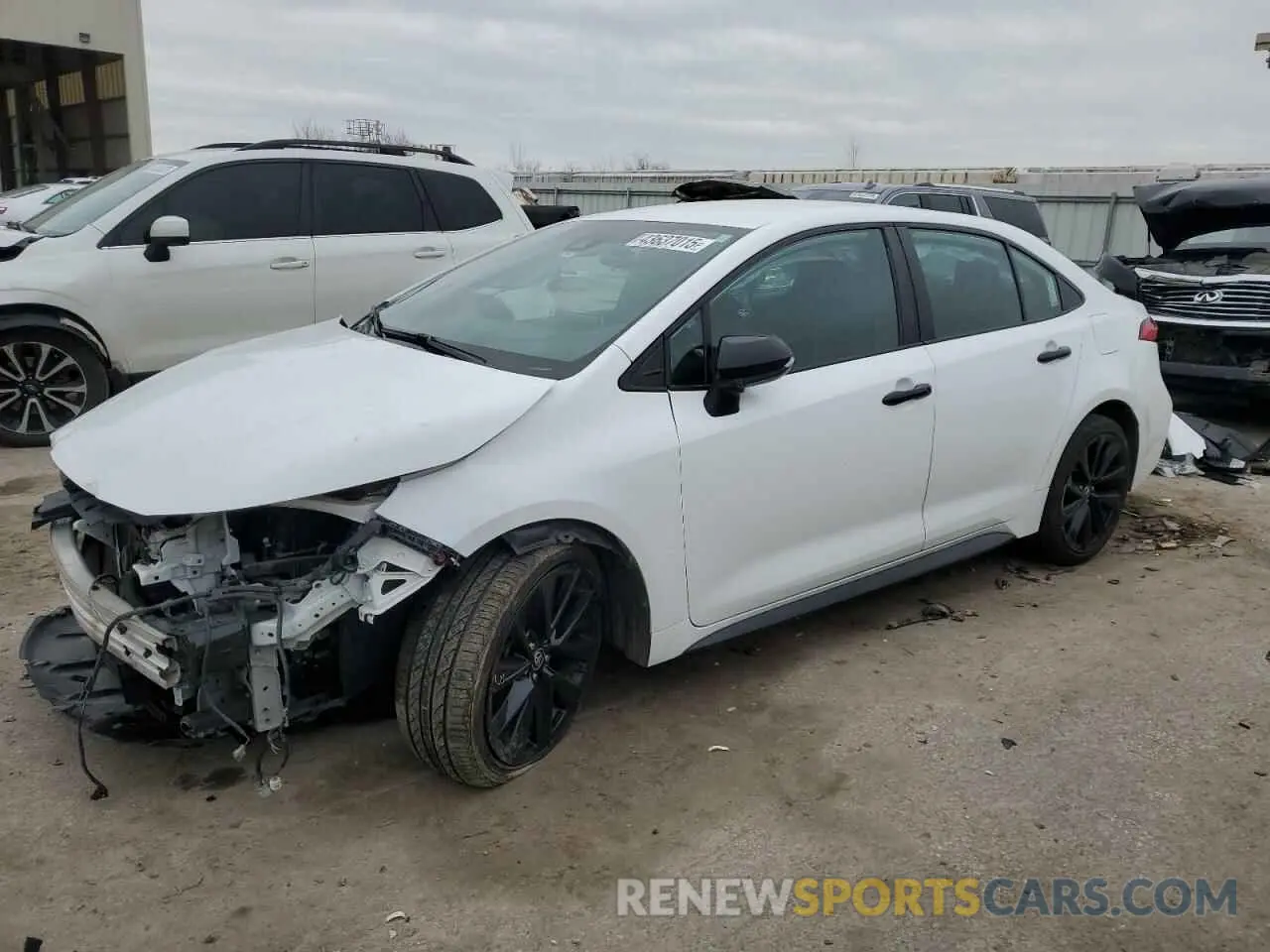 1 fotografías del automóvil dañado 5YFS4MCE3MP061852 TOYOTA COROLLA 2021
