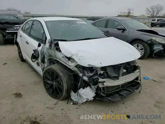 11 fotografías del automóvil dañado 5YFS4MCE3MP061852 TOYOTA COROLLA 2021
