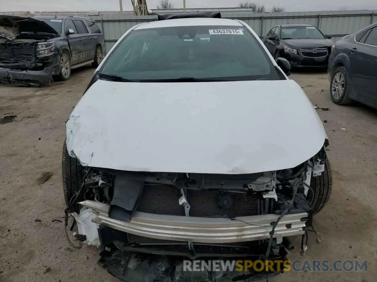 5 fotografías del automóvil dañado 5YFS4MCE3MP061852 TOYOTA COROLLA 2021