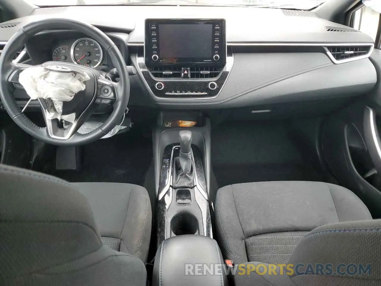 8 fotografías del automóvil dañado 5YFS4MCE3MP061852 TOYOTA COROLLA 2021