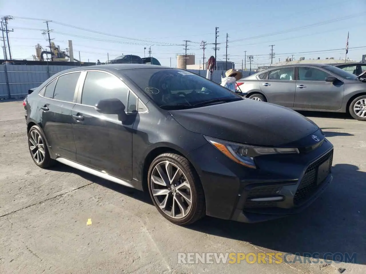 1 fotografías del automóvil dañado 5YFS4MCE3MP065318 TOYOTA COROLLA 2021