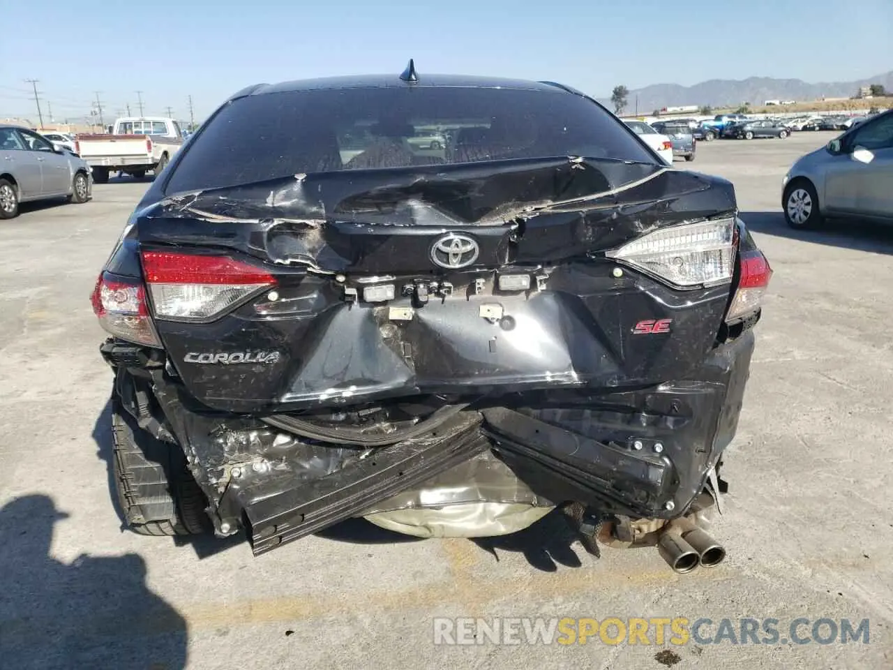 9 fotografías del automóvil dañado 5YFS4MCE3MP065318 TOYOTA COROLLA 2021