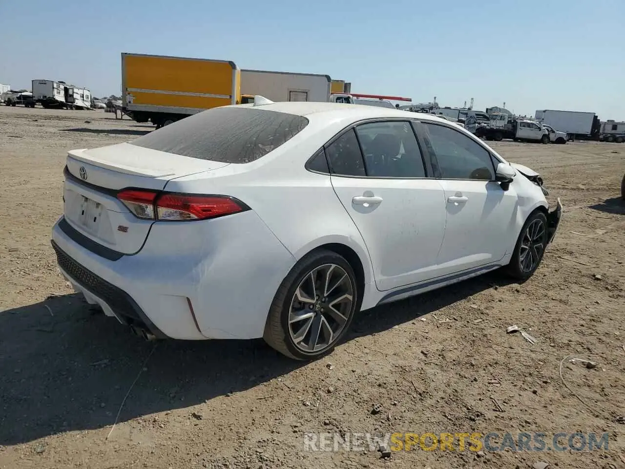 3 fotografías del automóvil dañado 5YFS4MCE3MP065884 TOYOTA COROLLA 2021