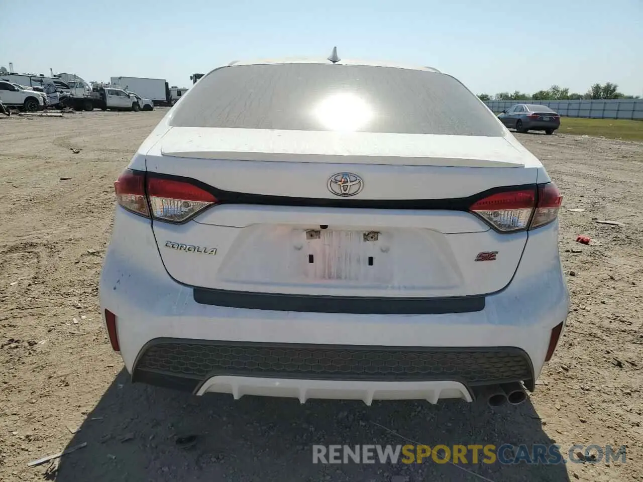 6 fotografías del automóvil dañado 5YFS4MCE3MP065884 TOYOTA COROLLA 2021