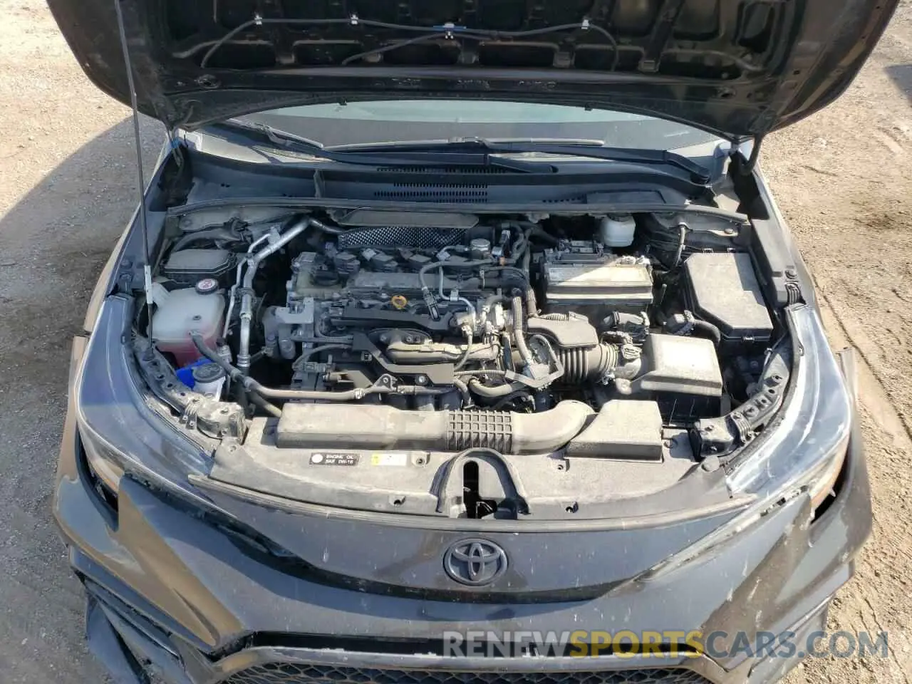 11 fotografías del automóvil dañado 5YFS4MCE3MP066467 TOYOTA COROLLA 2021
