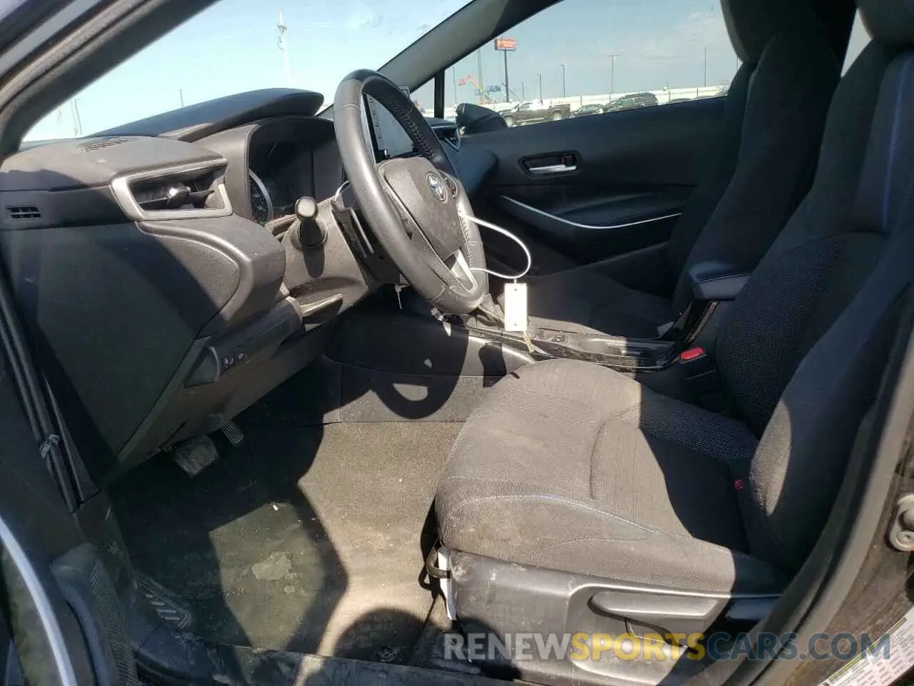 7 fotografías del automóvil dañado 5YFS4MCE3MP066467 TOYOTA COROLLA 2021