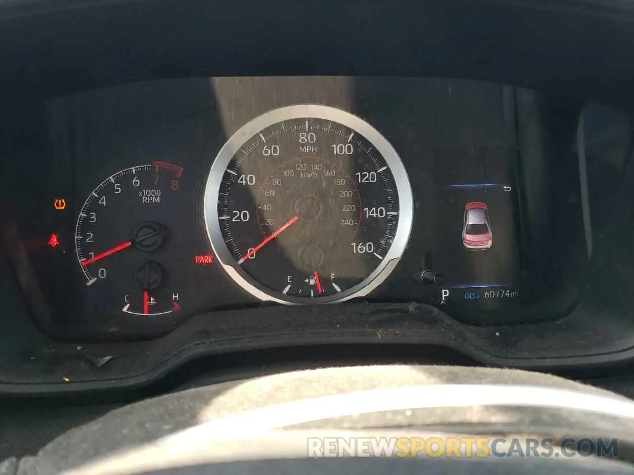 9 fotografías del automóvil dañado 5YFS4MCE3MP066467 TOYOTA COROLLA 2021