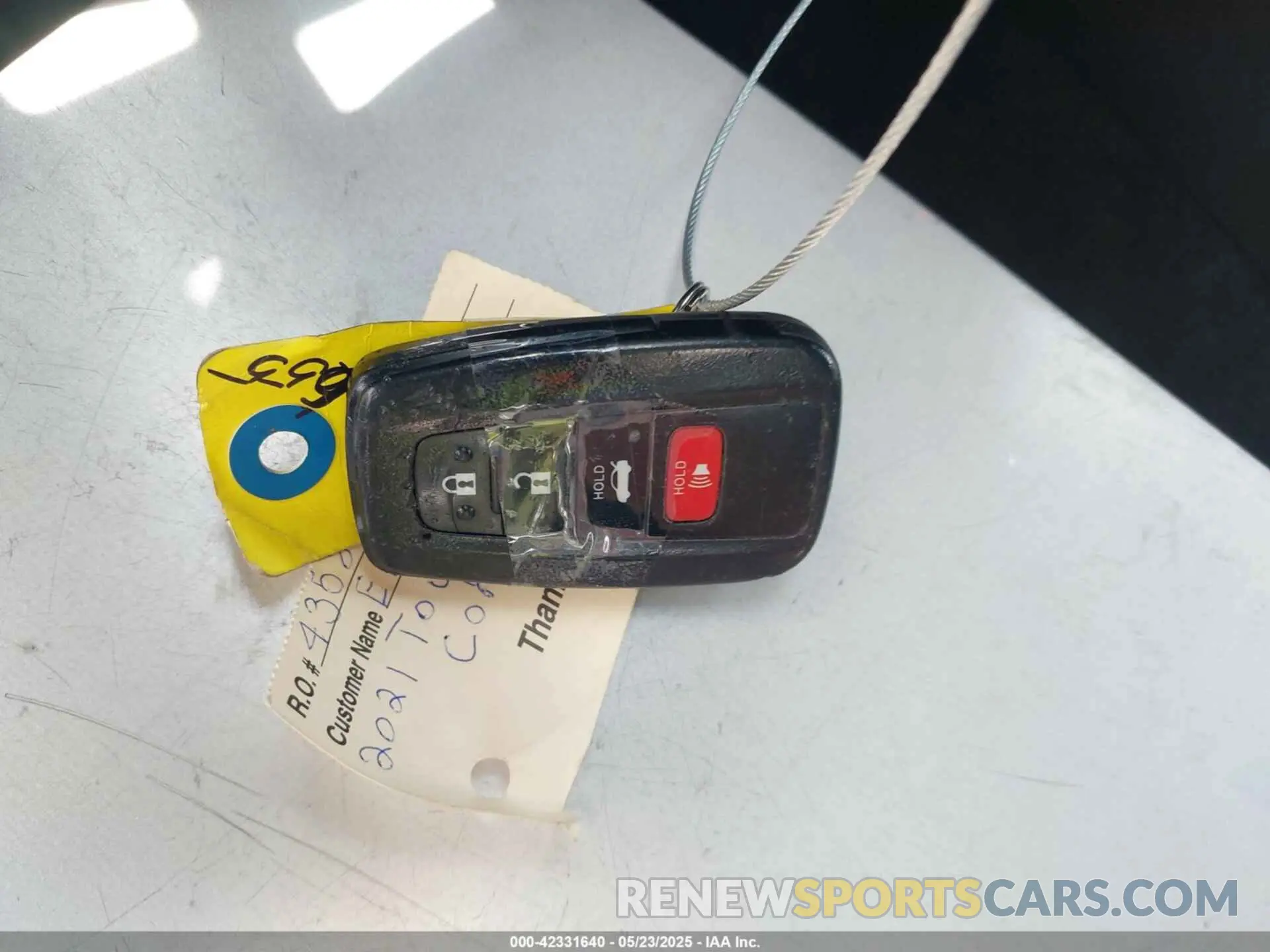 11 fotografías del automóvil dañado 5YFS4MCE3MP068963 TOYOTA COROLLA 2021