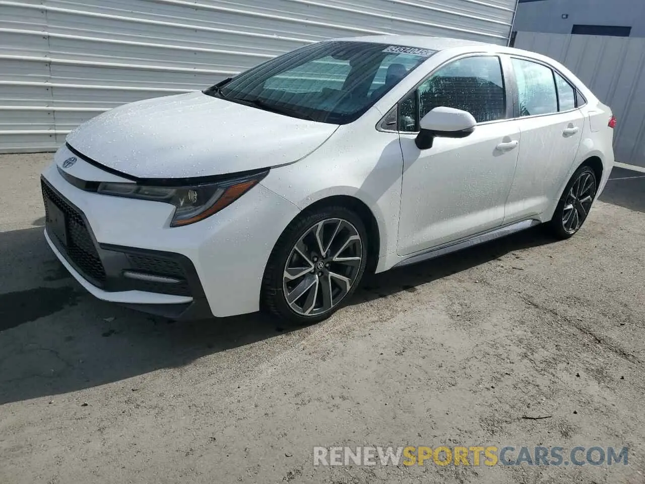 1 fotografías del automóvil dañado 5YFS4MCE3MP072639 TOYOTA COROLLA 2021