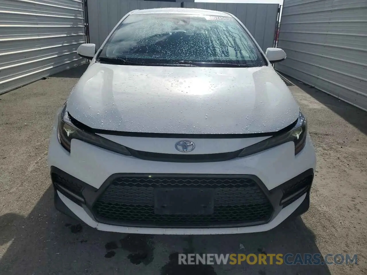 5 fotografías del automóvil dañado 5YFS4MCE3MP072639 TOYOTA COROLLA 2021