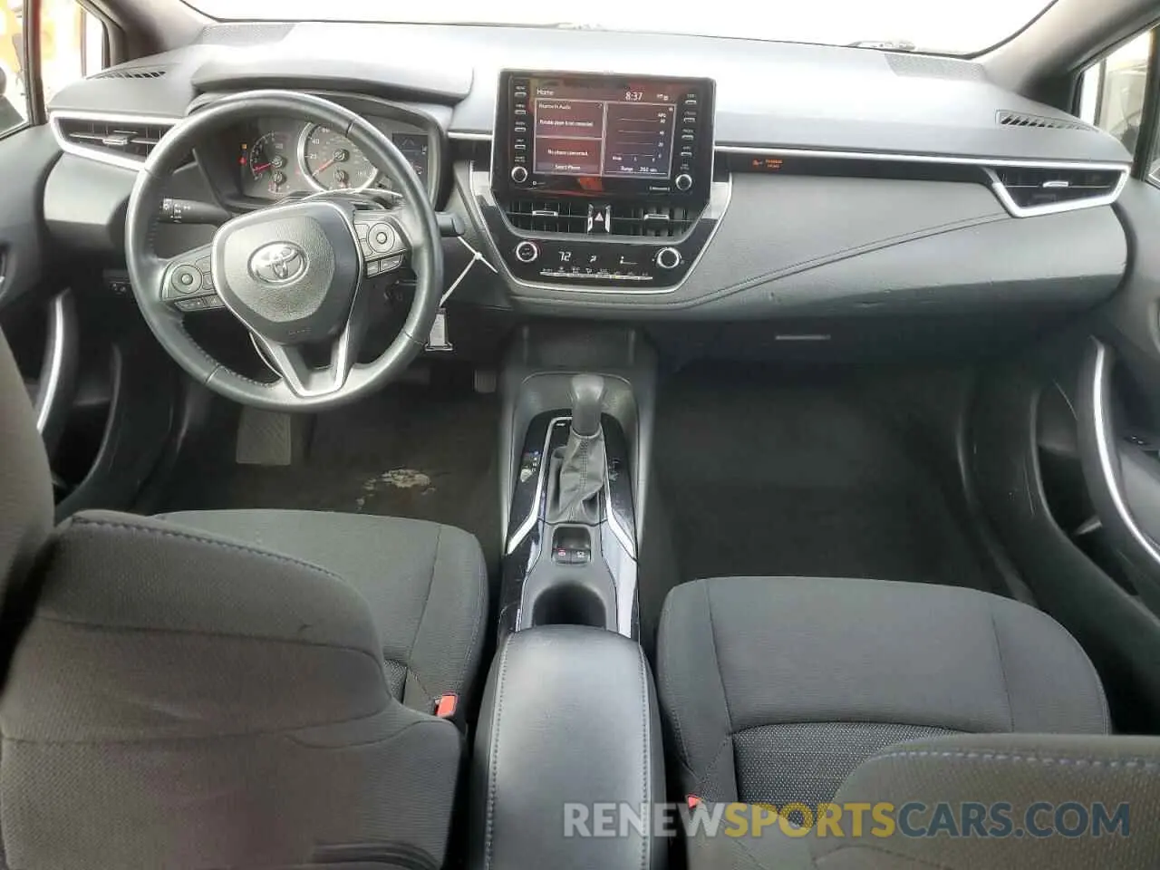8 fotografías del automóvil dañado 5YFS4MCE3MP072639 TOYOTA COROLLA 2021