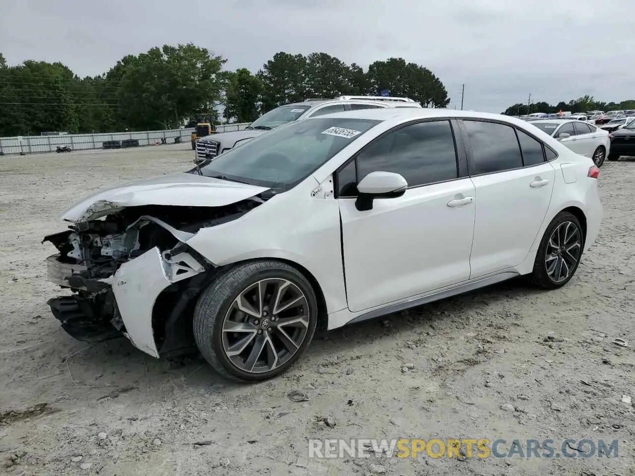 1 fotografías del automóvil dañado 5YFS4MCE3MP090669 TOYOTA COROLLA 2021
