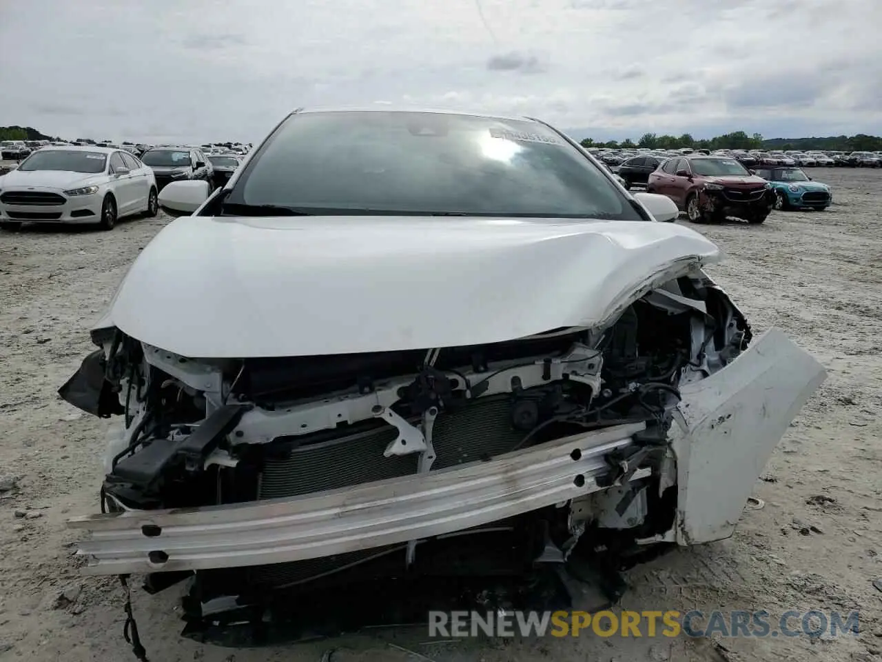 5 fotografías del automóvil dañado 5YFS4MCE3MP090669 TOYOTA COROLLA 2021