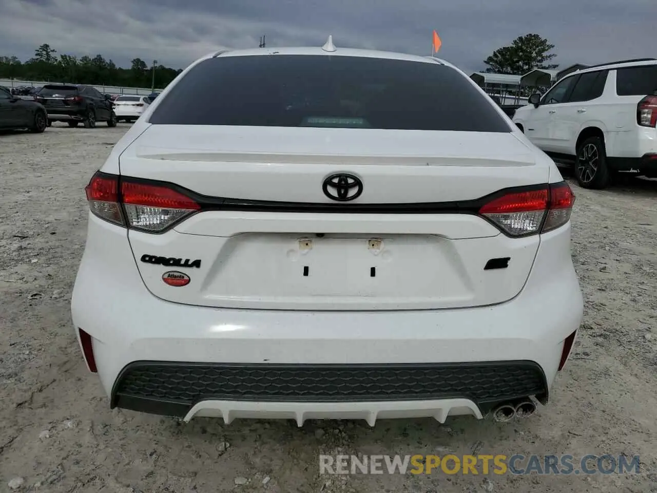 6 fotografías del automóvil dañado 5YFS4MCE3MP090669 TOYOTA COROLLA 2021