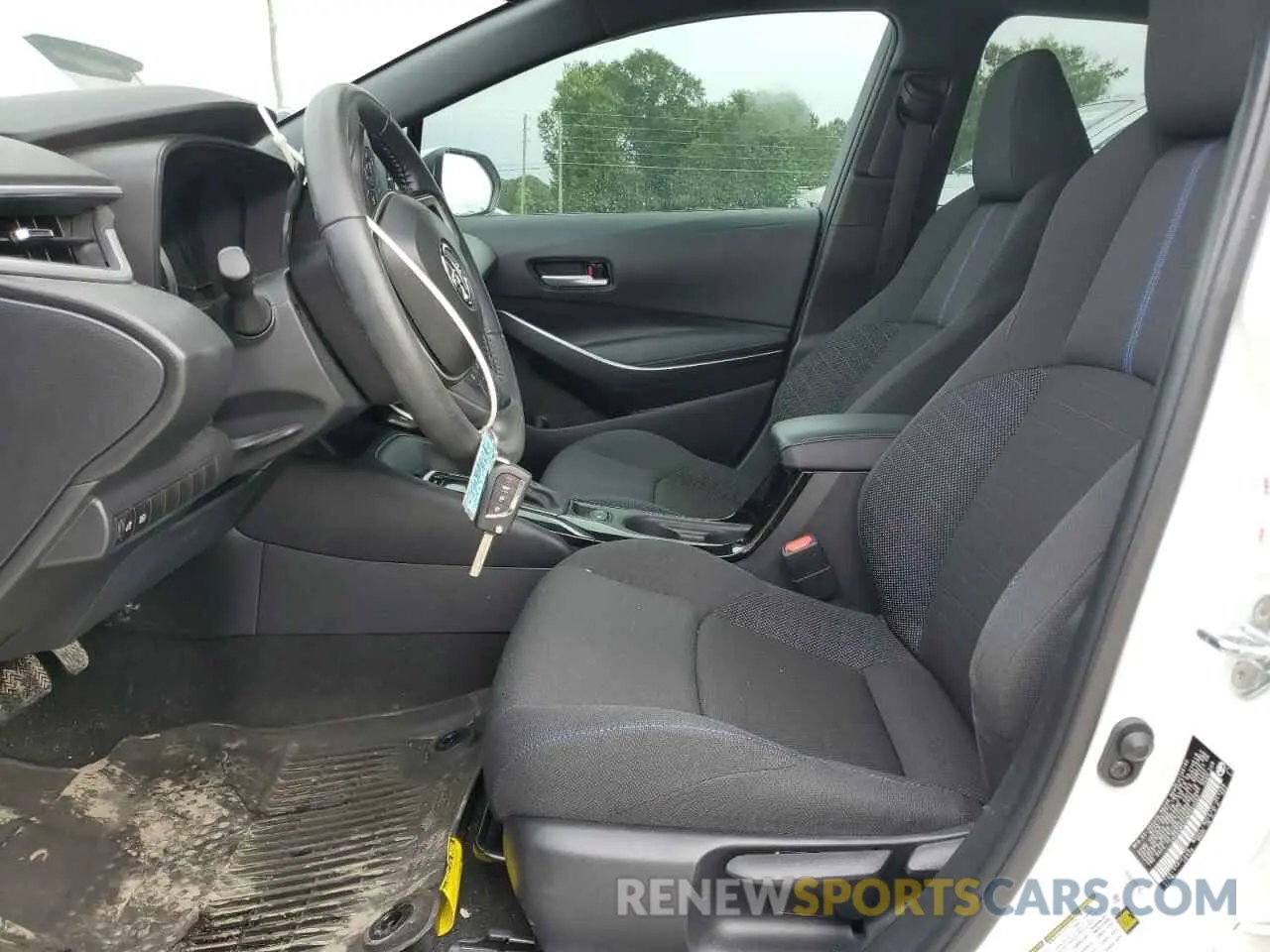 7 fotografías del automóvil dañado 5YFS4MCE3MP090669 TOYOTA COROLLA 2021