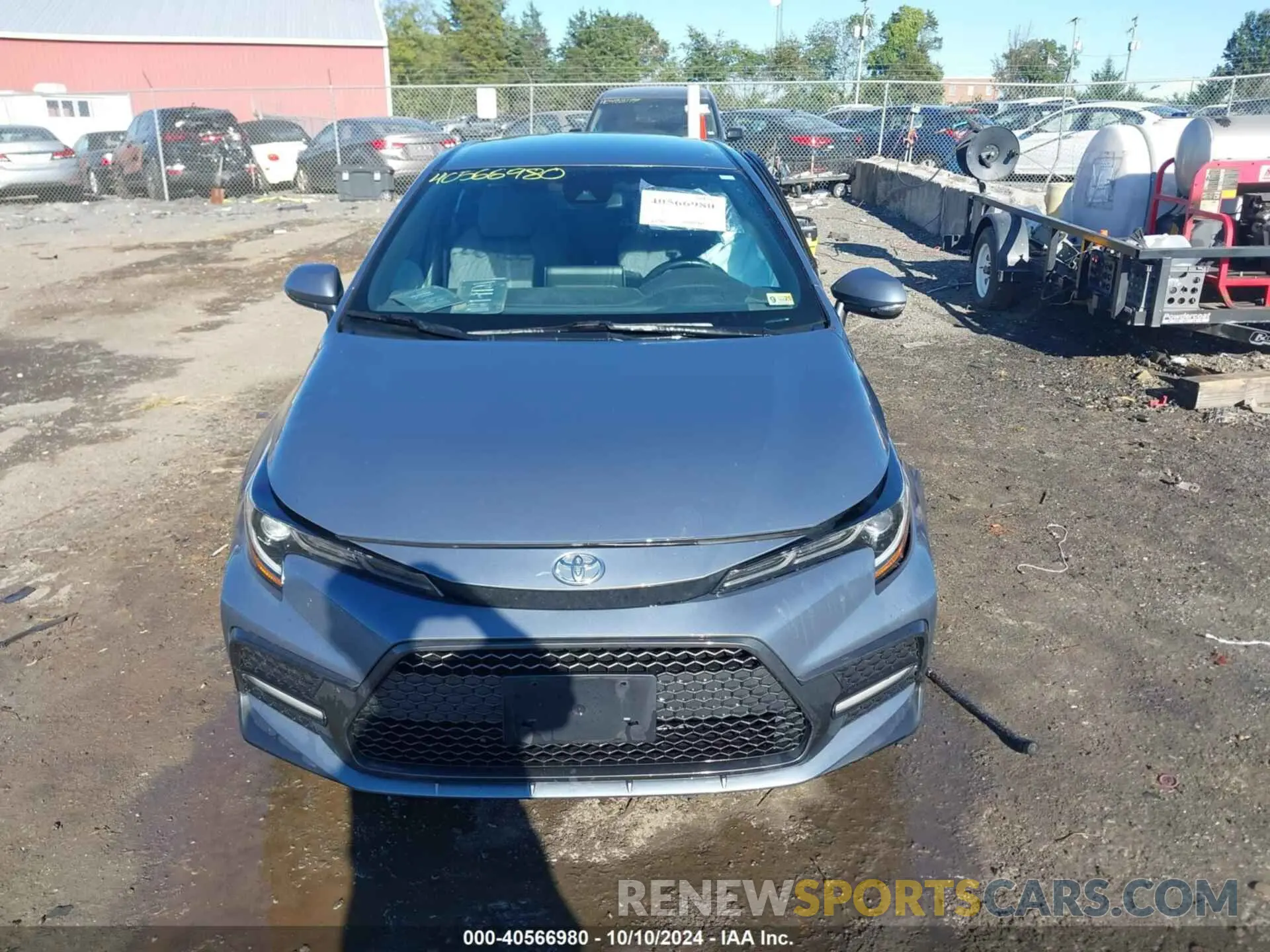 13 fotografías del automóvil dañado 5YFS4MCE3MP092423 TOYOTA COROLLA 2021