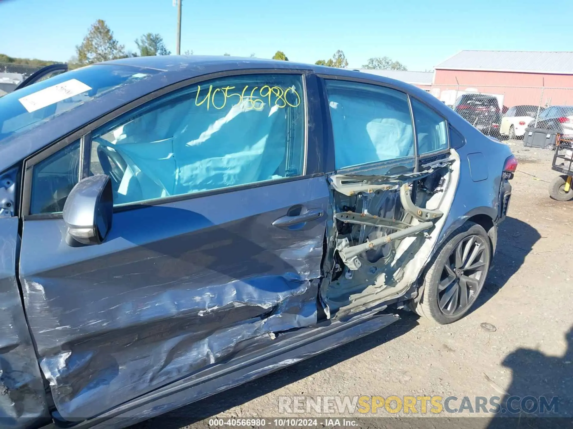 6 fotografías del automóvil dañado 5YFS4MCE3MP092423 TOYOTA COROLLA 2021