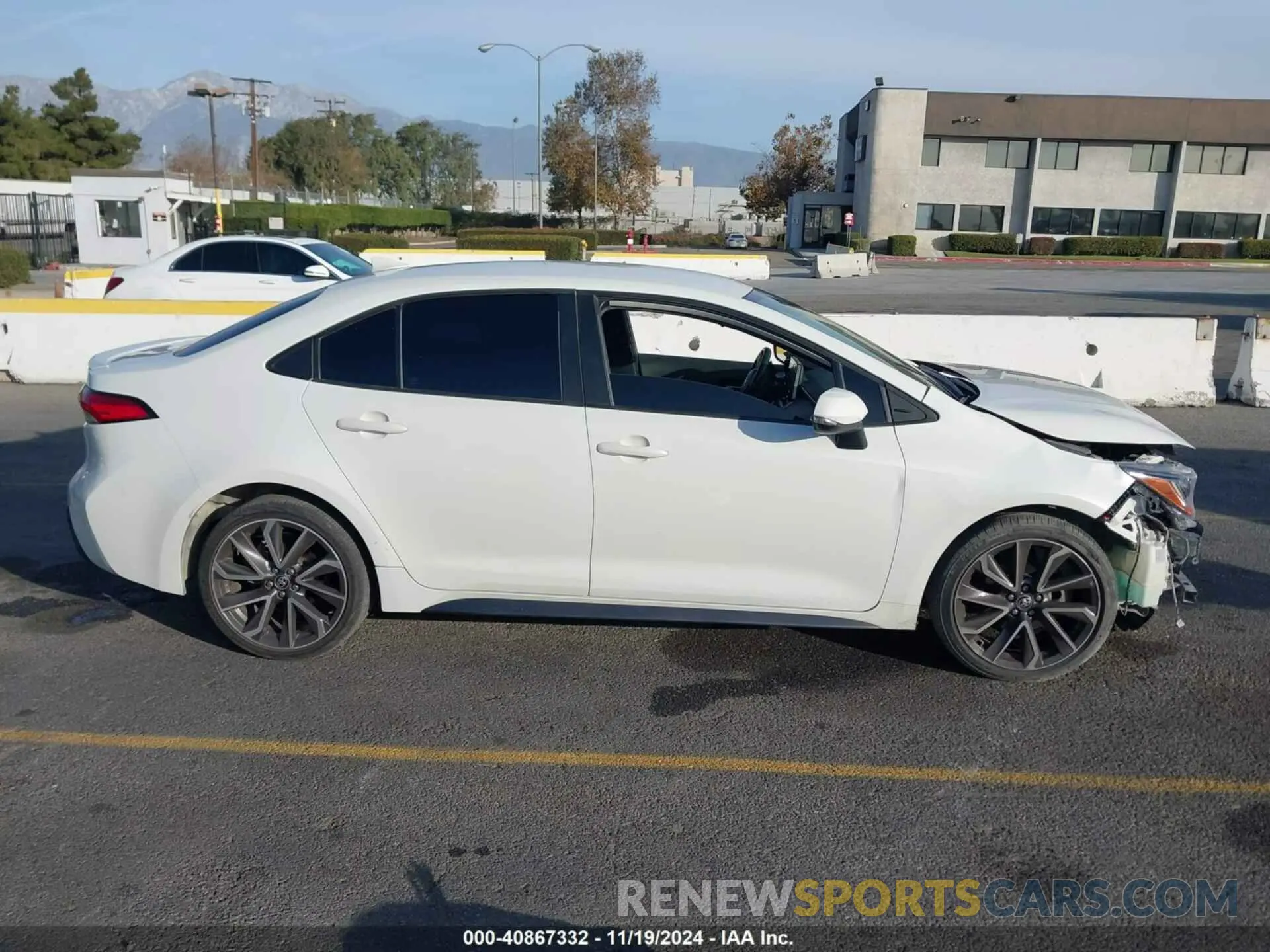 14 fotografías del automóvil dañado 5YFS4MCE3MP093653 TOYOTA COROLLA 2021
