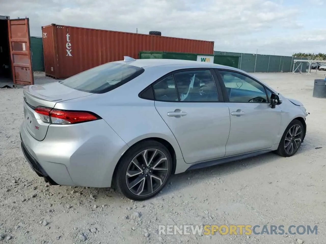 3 fotografías del automóvil dañado 5YFS4MCE4MP057731 TOYOTA COROLLA 2021