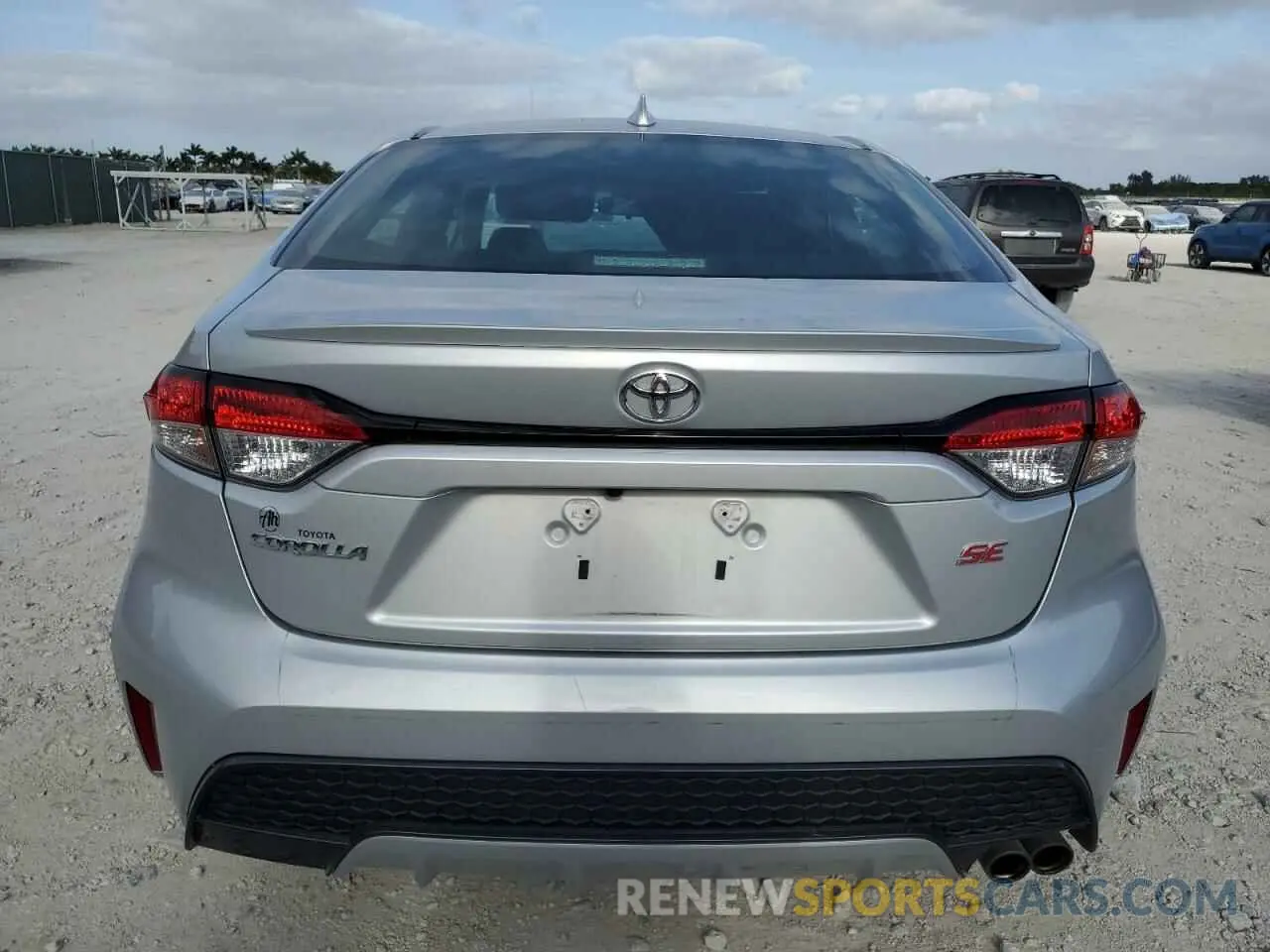 6 fotografías del automóvil dañado 5YFS4MCE4MP057731 TOYOTA COROLLA 2021