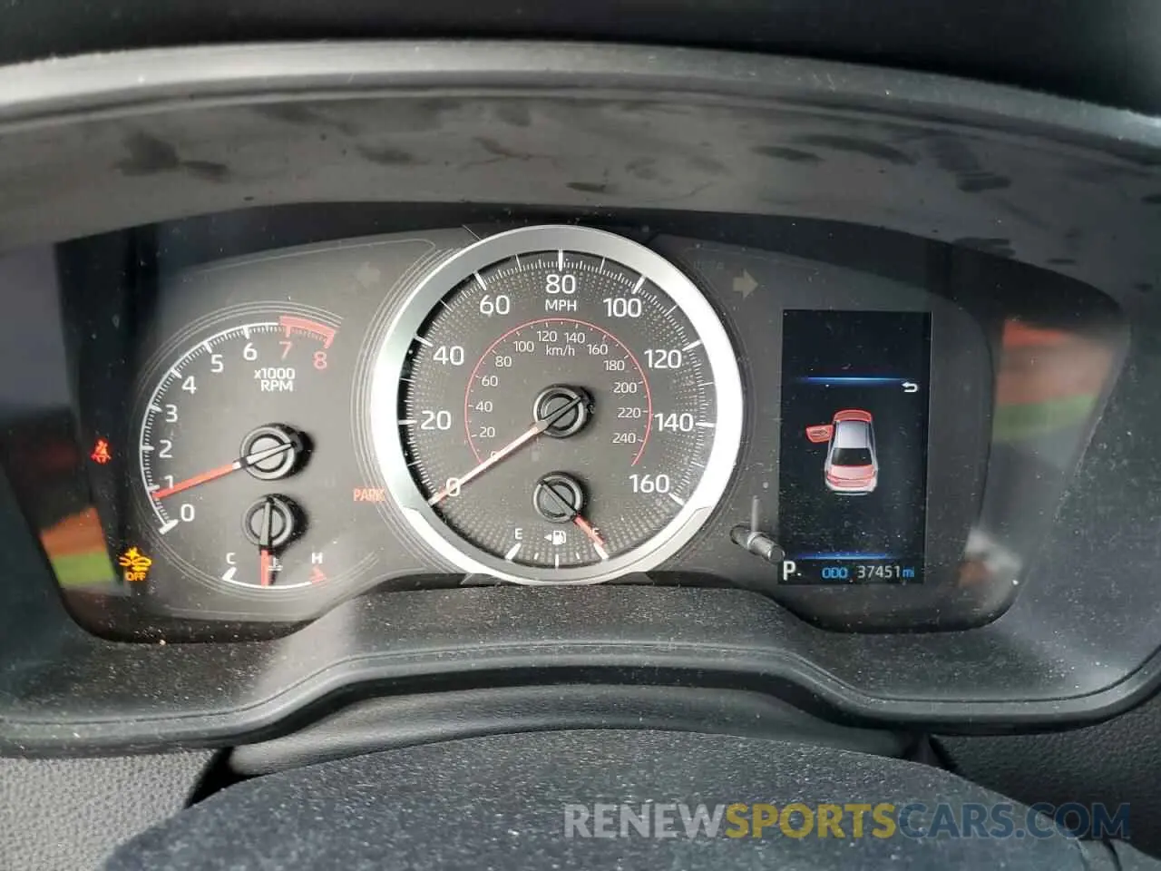 9 fotografías del automóvil dañado 5YFS4MCE4MP057731 TOYOTA COROLLA 2021