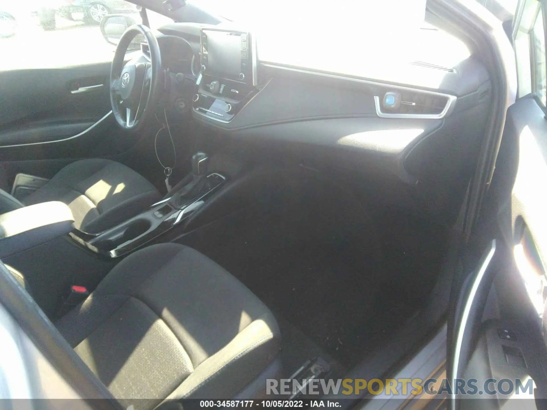 5 fotografías del automóvil dañado 5YFS4MCE4MP059317 TOYOTA COROLLA 2021