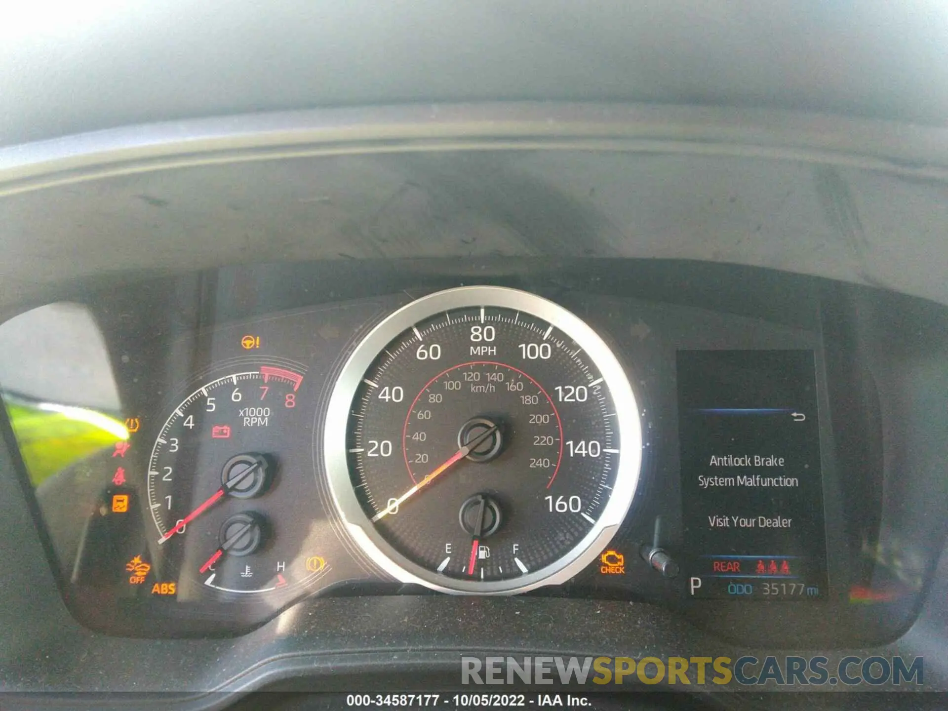 7 fotografías del automóvil dañado 5YFS4MCE4MP059317 TOYOTA COROLLA 2021