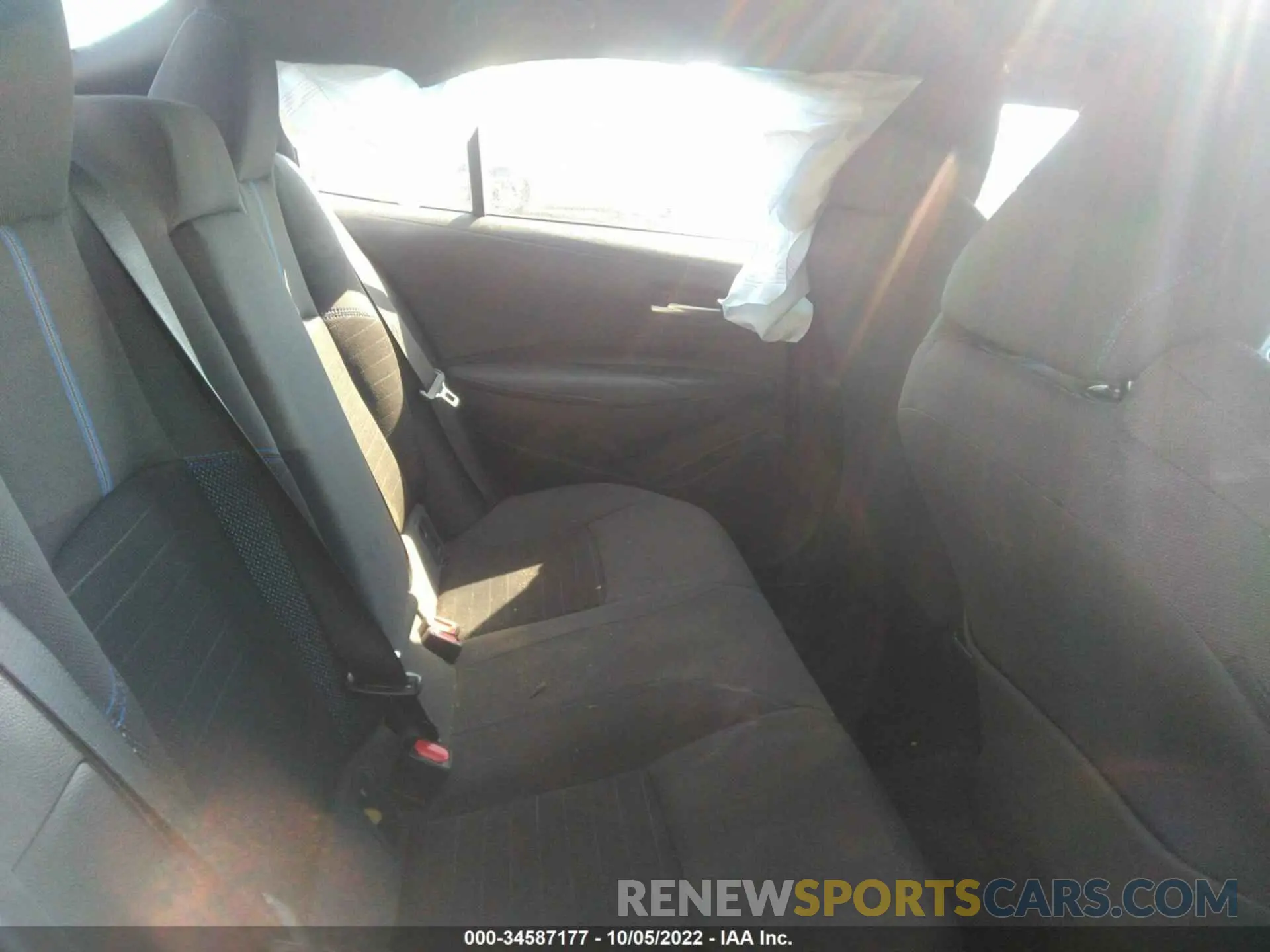 8 fotografías del automóvil dañado 5YFS4MCE4MP059317 TOYOTA COROLLA 2021