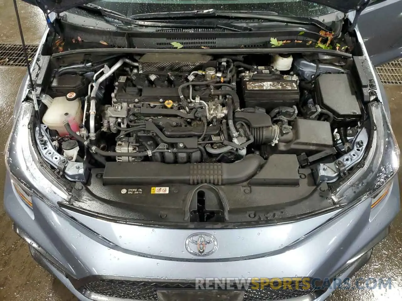 11 fotografías del automóvil dañado 5YFS4MCE4MP061200 TOYOTA COROLLA 2021