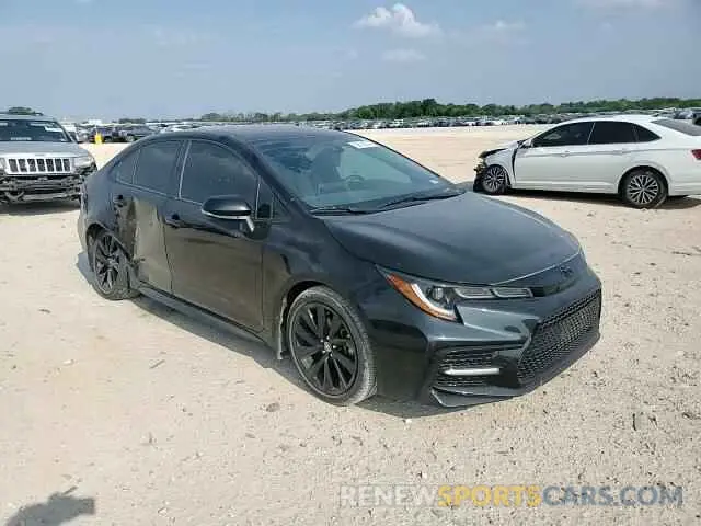 13 fotografías del automóvil dañado 5YFS4MCE4MP070608 TOYOTA COROLLA 2021