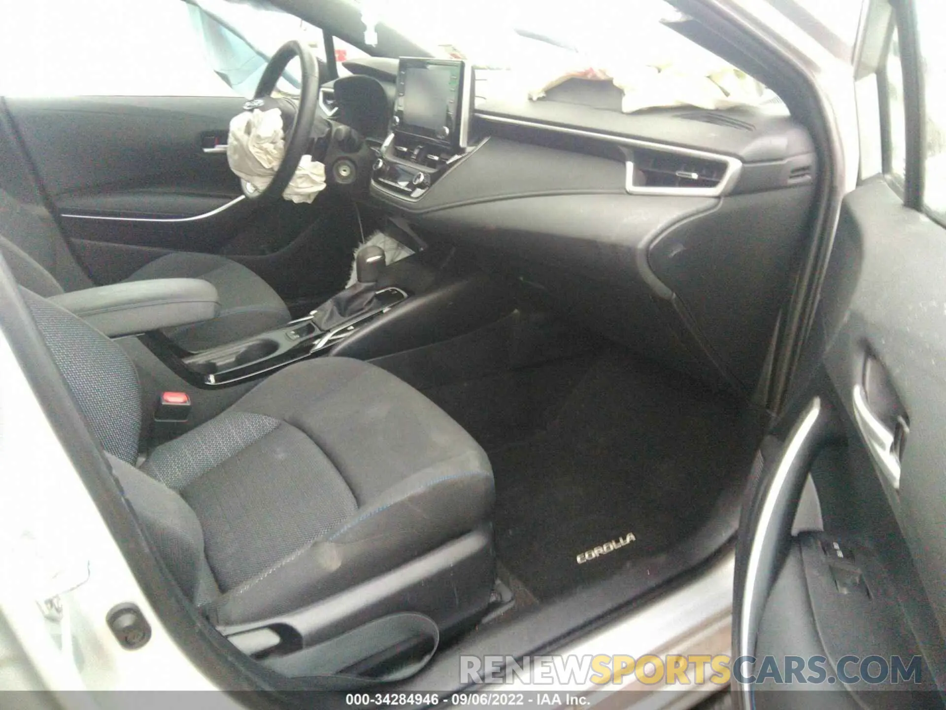 5 fotografías del automóvil dañado 5YFS4MCE4MP073783 TOYOTA COROLLA 2021
