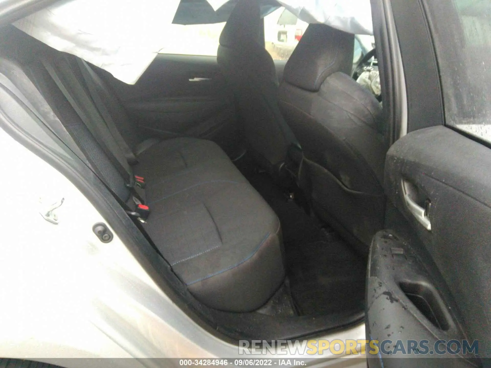 8 fotografías del automóvil dañado 5YFS4MCE4MP073783 TOYOTA COROLLA 2021
