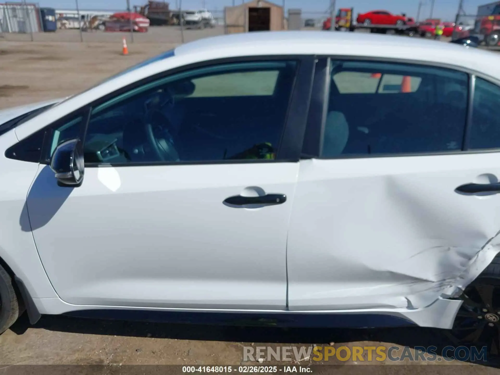 14 fotografías del automóvil dañado 5YFS4MCE4MP075548 TOYOTA COROLLA 2021