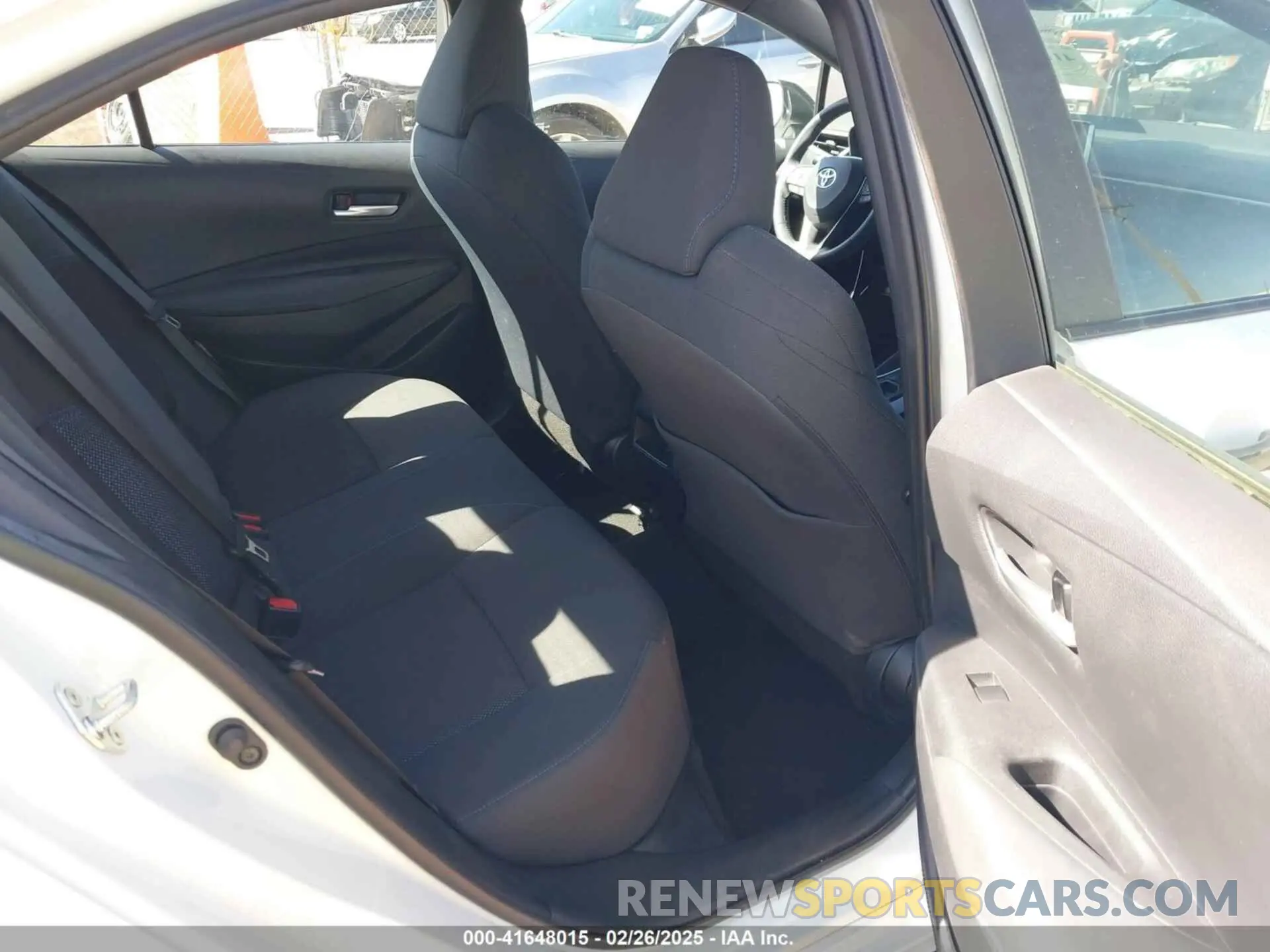 8 fotografías del automóvil dañado 5YFS4MCE4MP075548 TOYOTA COROLLA 2021