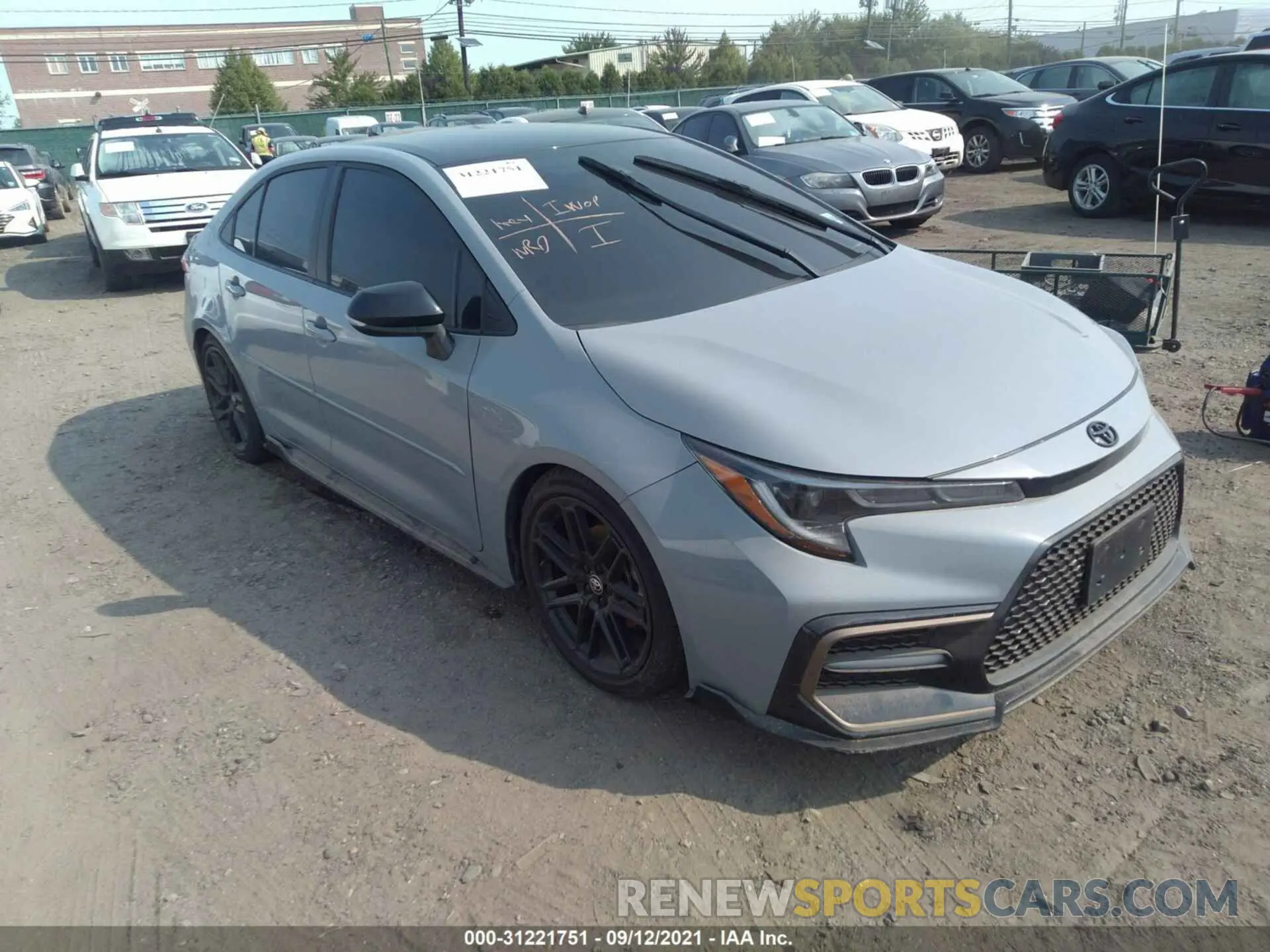 1 fotografías del automóvil dañado 5YFS4MCE4MP078420 TOYOTA COROLLA 2021