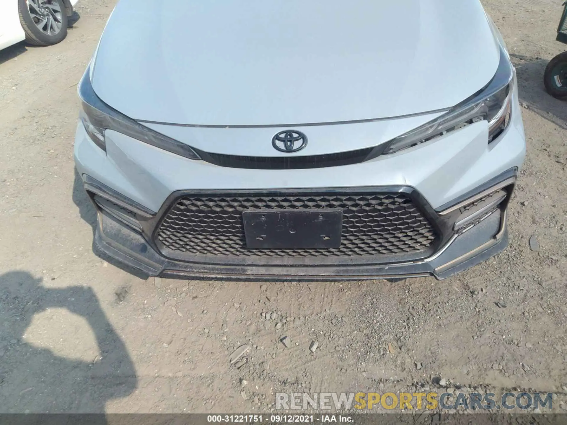 6 fotografías del automóvil dañado 5YFS4MCE4MP078420 TOYOTA COROLLA 2021