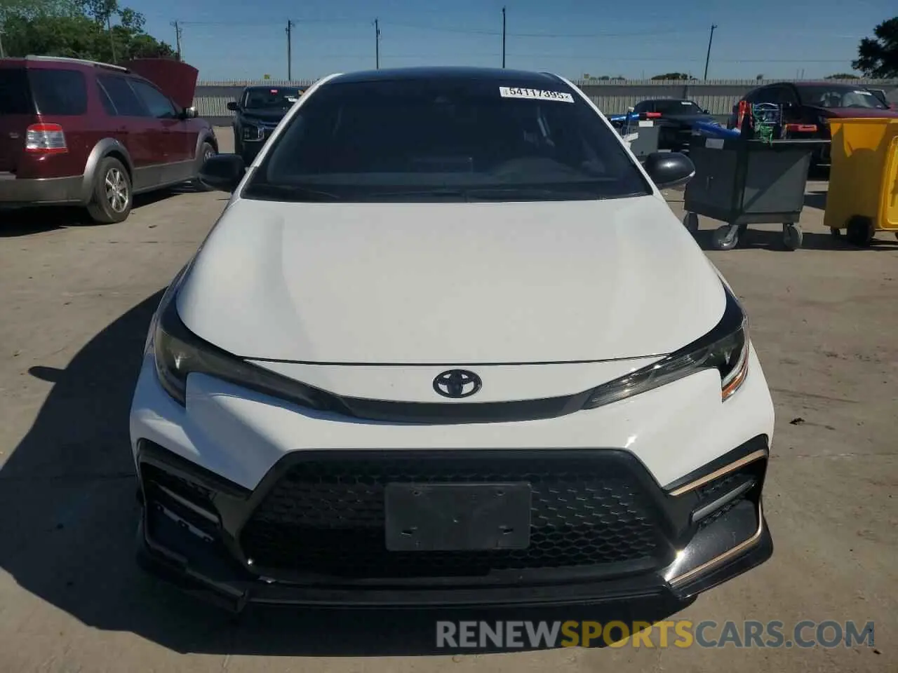5 fotografías del automóvil dañado 5YFS4MCE4MP082760 TOYOTA COROLLA 2021