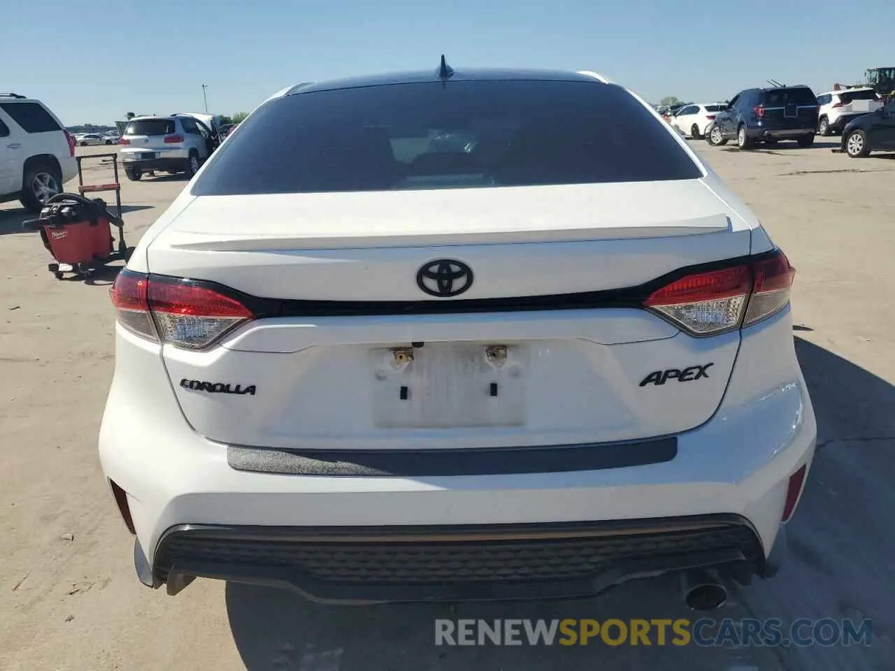 6 fotografías del automóvil dañado 5YFS4MCE4MP082760 TOYOTA COROLLA 2021