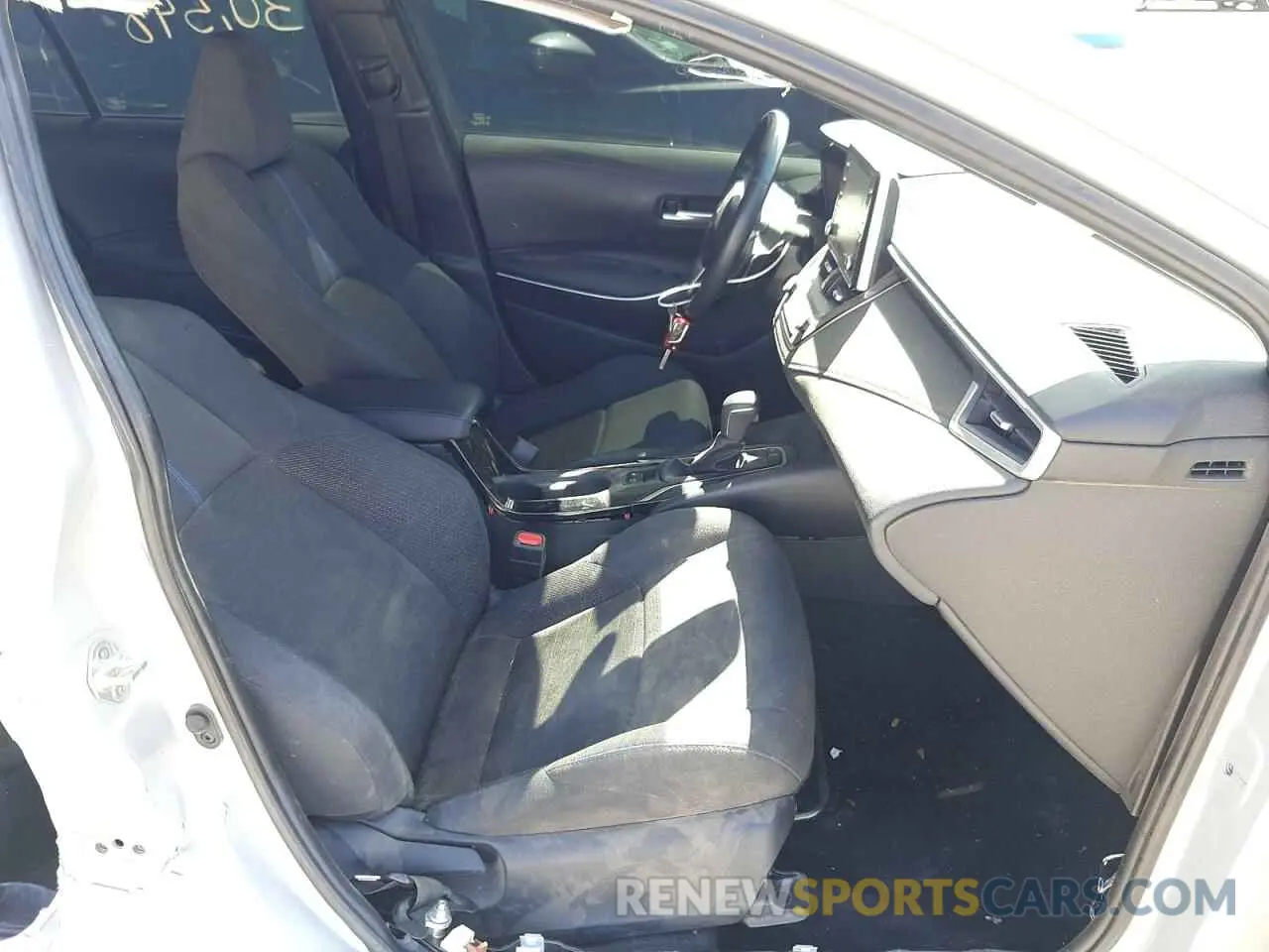 5 fotografías del automóvil dañado 5YFS4MCE5MP061030 TOYOTA COROLLA 2021