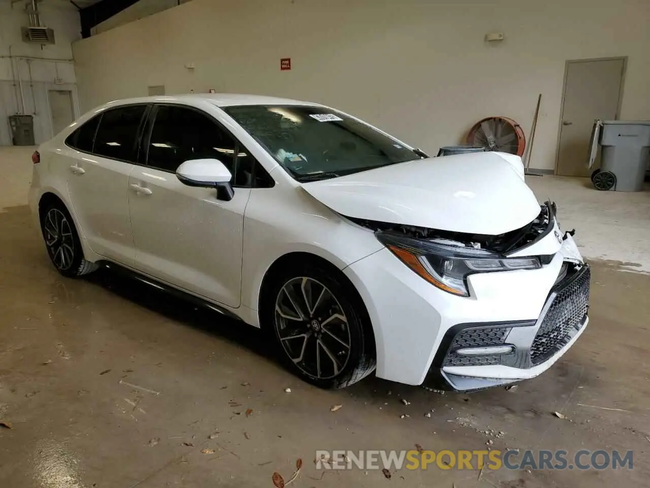 4 fotografías del automóvil dañado 5YFS4MCE5MP062999 TOYOTA COROLLA 2021