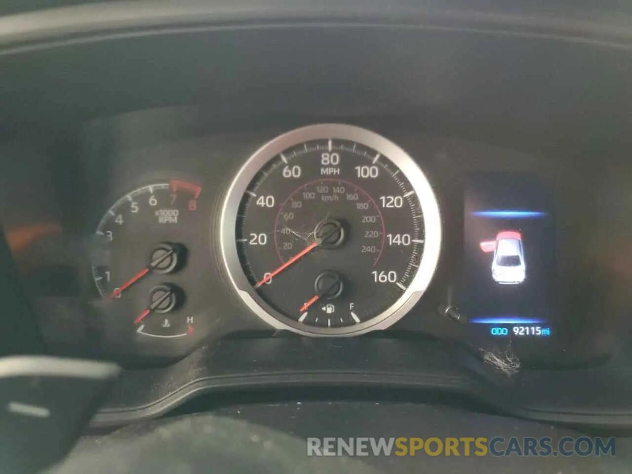 9 fotografías del automóvil dañado 5YFS4MCE5MP062999 TOYOTA COROLLA 2021