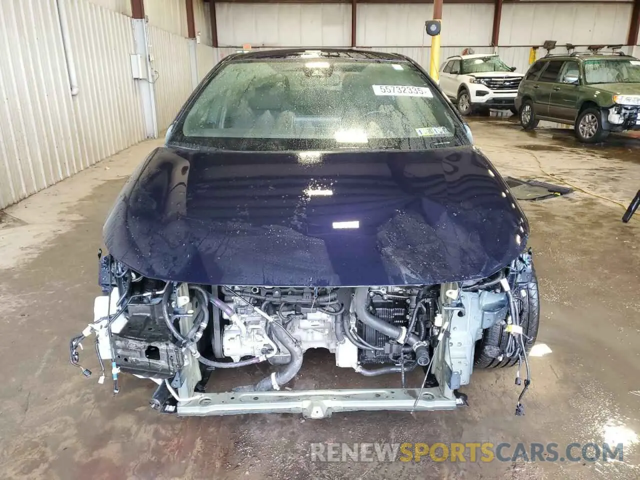 5 fotografías del automóvil dañado 5YFS4MCE5MP067068 TOYOTA COROLLA 2021