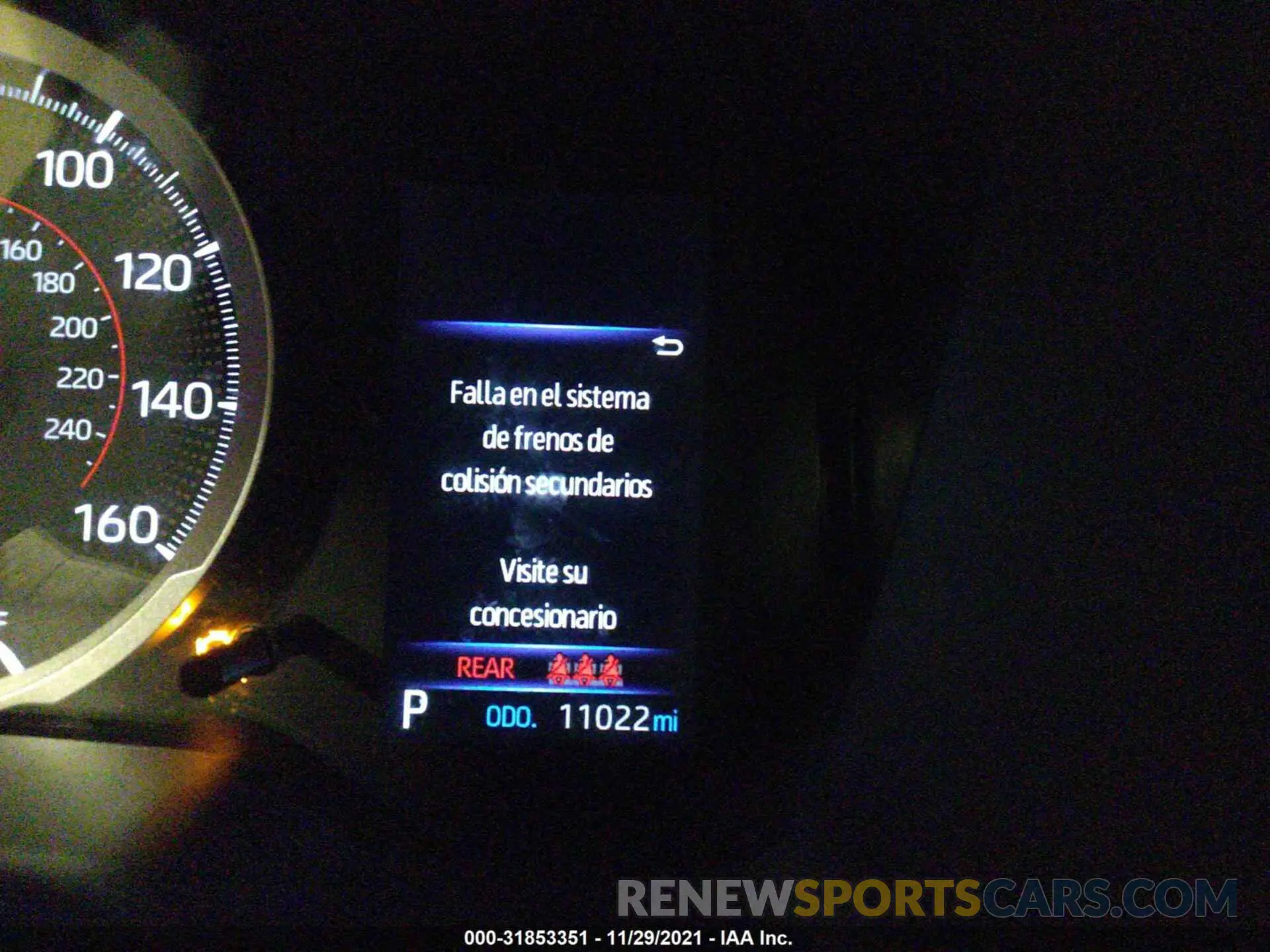 7 fotografías del automóvil dañado 5YFS4MCE5MP067152 TOYOTA COROLLA 2021