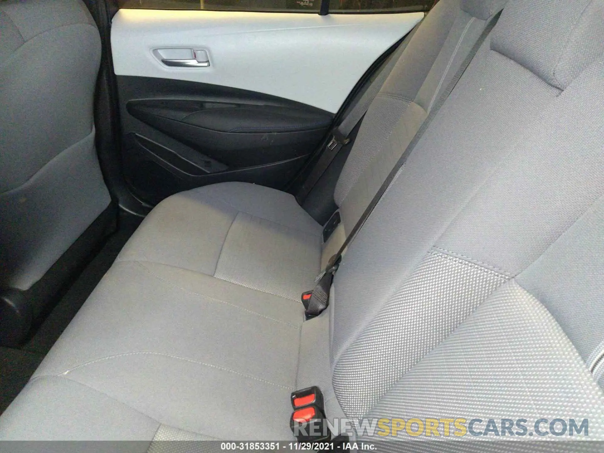 8 fotografías del automóvil dañado 5YFS4MCE5MP067152 TOYOTA COROLLA 2021