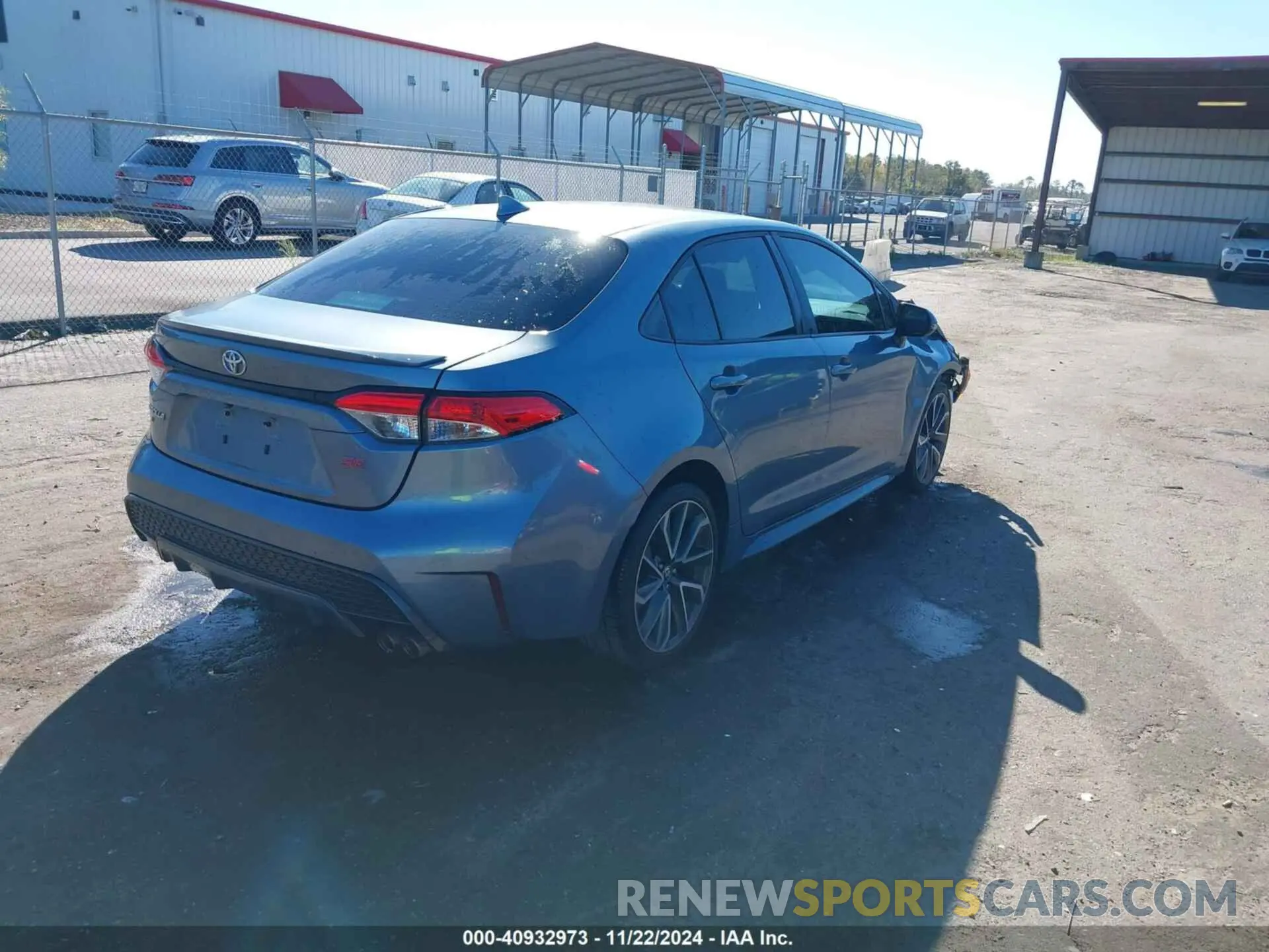 4 fotografías del automóvil dañado 5YFS4MCE5MP069239 TOYOTA COROLLA 2021