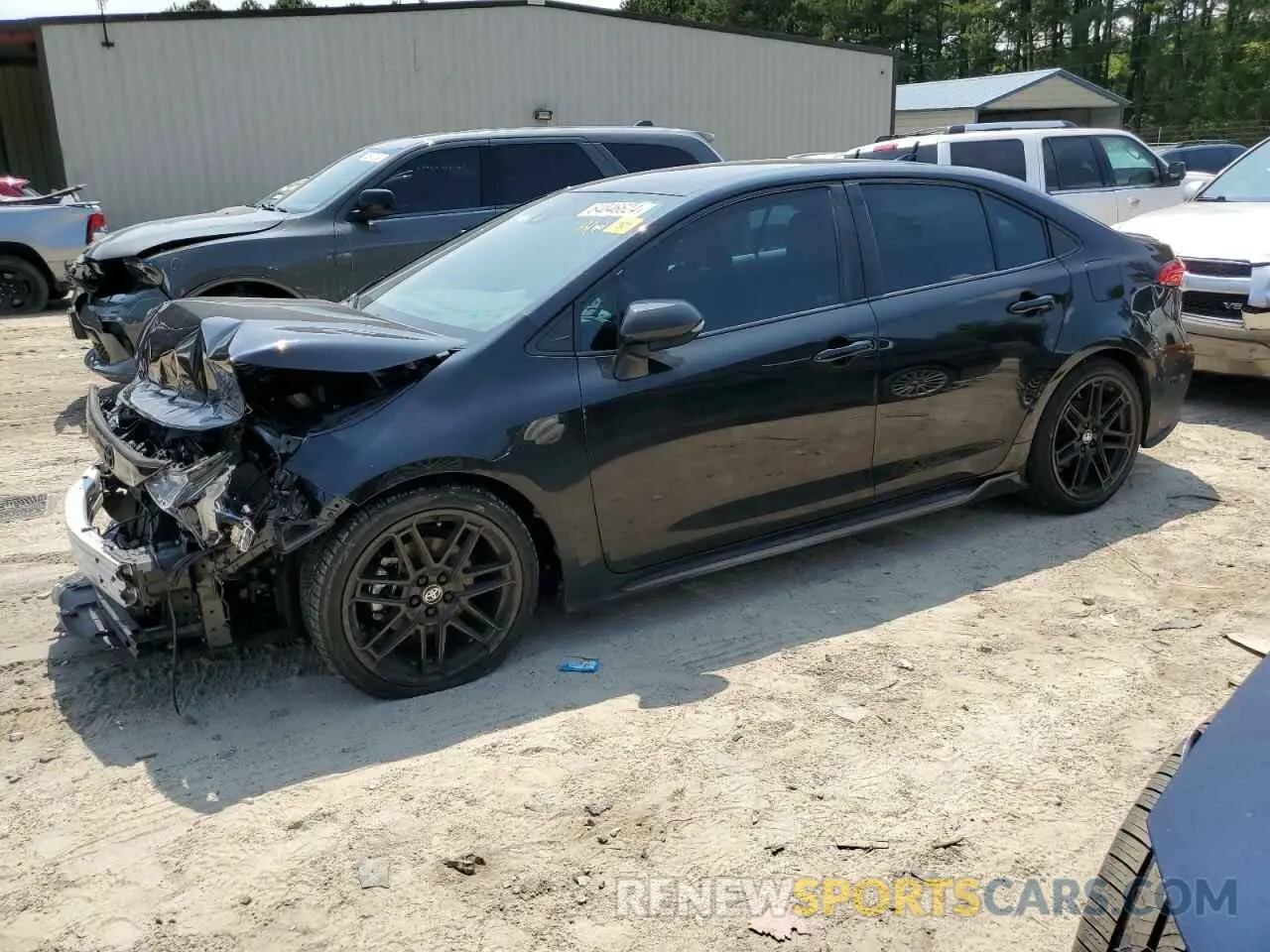 1 fotografías del automóvil dañado 5YFS4MCE5MP073517 TOYOTA COROLLA 2021