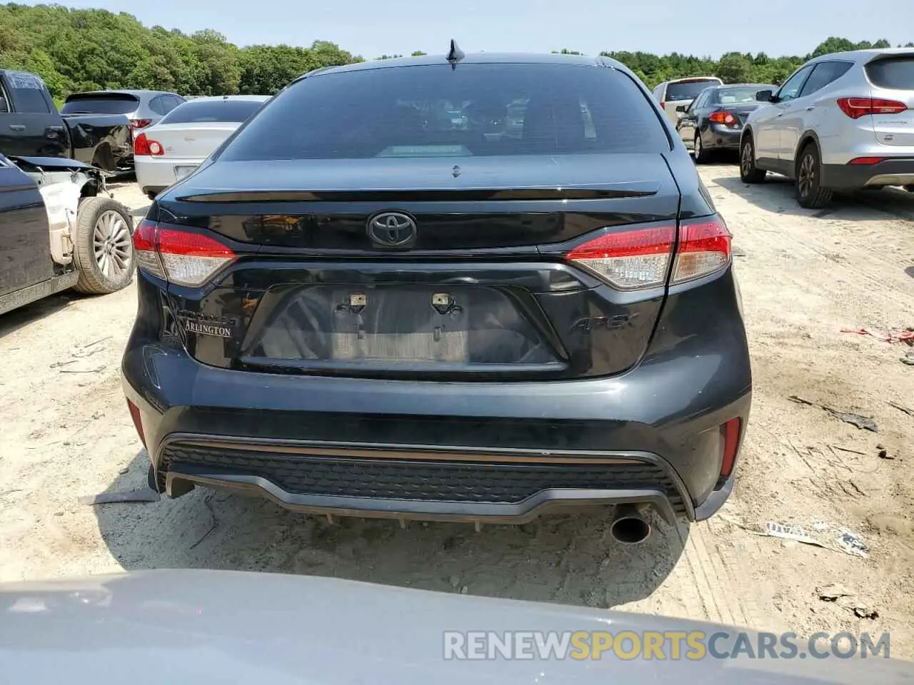 6 fotografías del automóvil dañado 5YFS4MCE5MP073517 TOYOTA COROLLA 2021