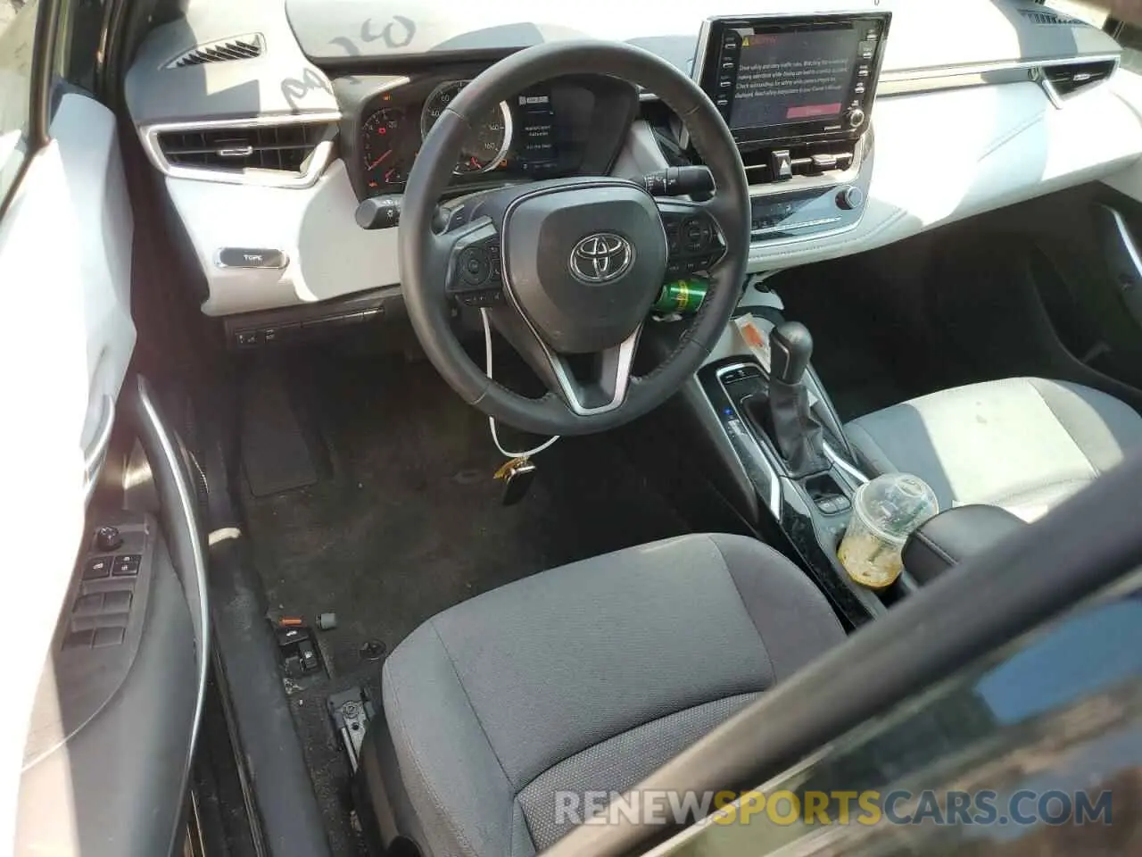 8 fotografías del automóvil dañado 5YFS4MCE5MP073517 TOYOTA COROLLA 2021