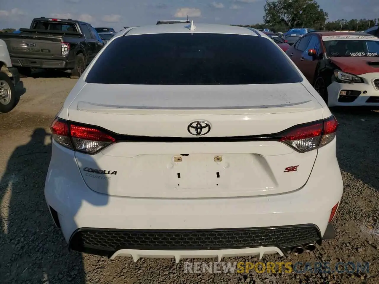 6 fotografías del automóvil dañado 5YFS4MCE5MP076935 TOYOTA COROLLA 2021