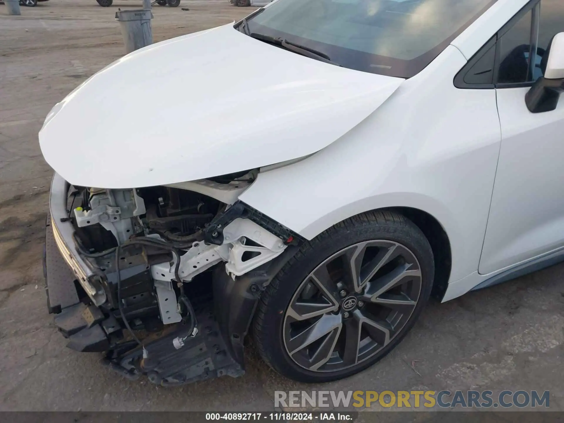 19 fotografías del automóvil dañado 5YFS4MCE5MP077048 TOYOTA COROLLA 2021